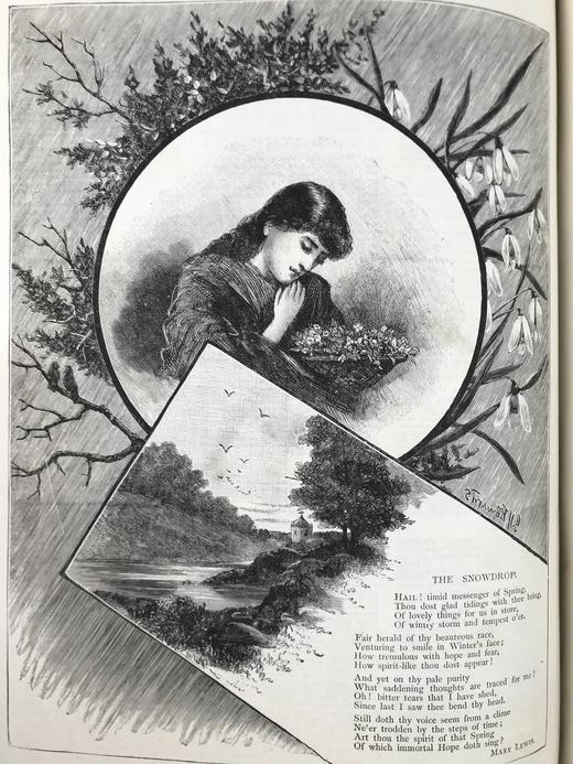 1889年 女孩杂志 数百幅精美插图 漆布精装16开 商品图5