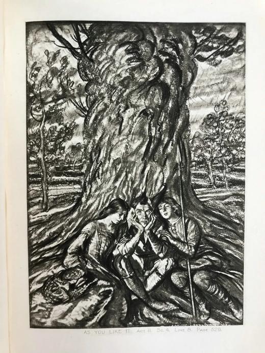 工坊特装本！1911年 莎士比亚喜剧集 配插图 真皮精装32开 商品图7