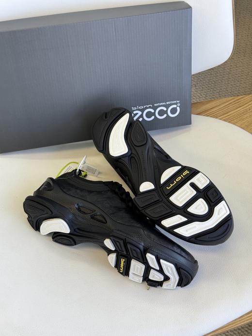 ECCO爱步运动男鞋25周年新款百搭轻盈舒适黑色跑步鞋健步 商品图5