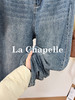 专柜实拍【高棉+ykk拉链】拉夏贝尔/La Chapelle复古休闲百搭一粒扣小个子哈伦裤牛仔裤女裤子26春季新款★ 商品缩略图4