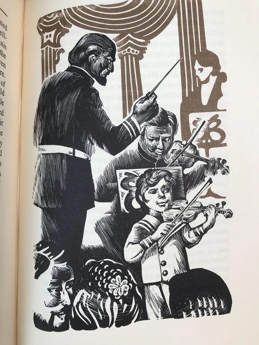 限量版！含藏书票 托马斯・曼《托马斯・曼：五个故事》 配插图 富兰克林图书馆豪华皮装本 商品图13