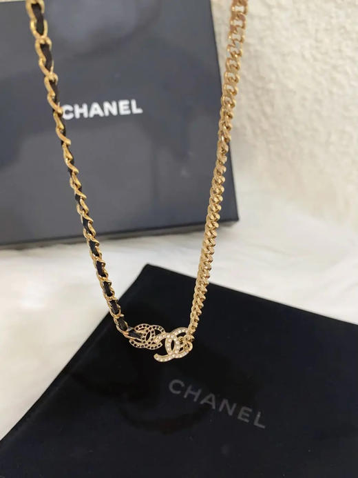 Chanel 双C 链条 项链 商品图0