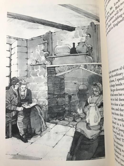 限量版！含藏书票 艾米莉・勃朗特《呼啸山庄》 配插图 富兰克林图书馆豪华皮装本 商品图6