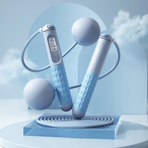 大迈 DM-3001 智能计数两用跳绳套装 商品图0