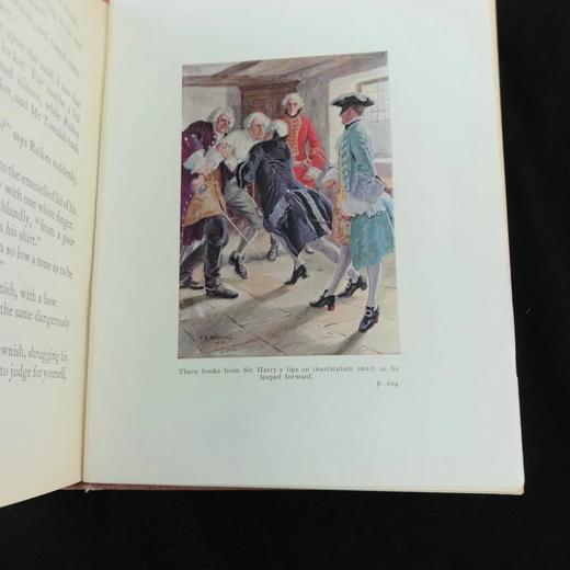 1913年 法诺尔《尊敬的塔维什先生》 C·E·布洛克8幅彩色插图 漆布精装32开 商品图12