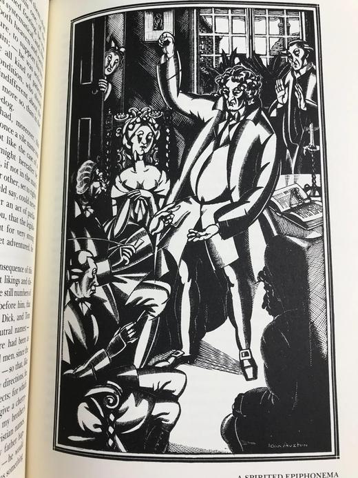 限量版！含藏书票 劳伦斯・斯特恩《项狄传》 配插图 富兰克林图书馆豪华皮装本 商品图11