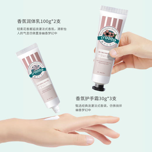 【护手霜伴手礼盒+身体乳套盒装】媚族花漾香氛润养组合 商品图2