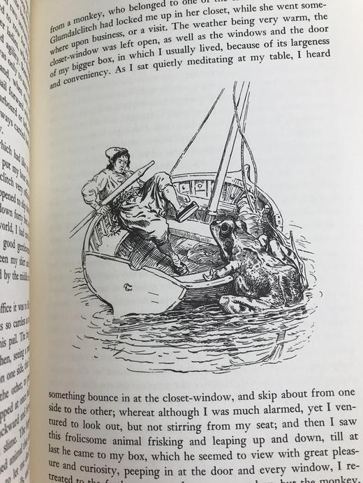 限量版！乔纳森・斯威夫特《格列佛游记》 配插图 富兰克林图书馆豪华皮装本 商品图8