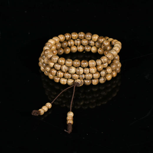 AN1224-24 加里曼丹88分沉念珠 6.3mm *108颗 12.84g 商品图0