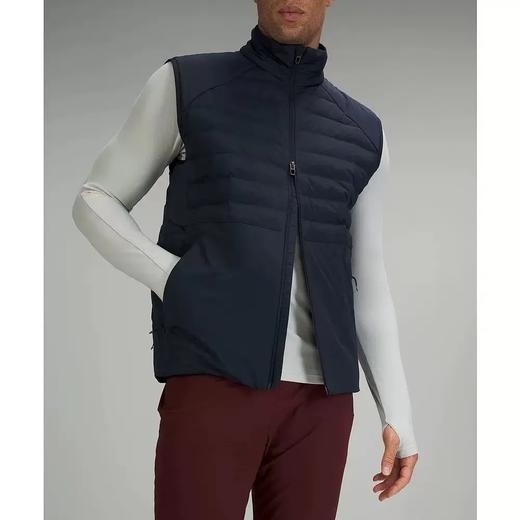 户外活动 通勤 男士马甲 羽绒马甲拼接设计感 商品图0