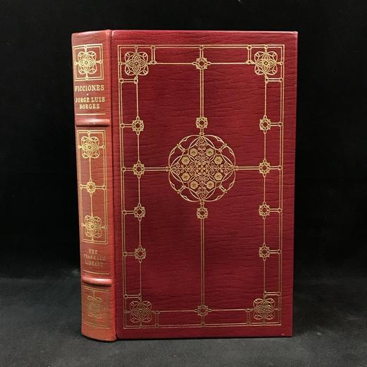 限量版！豪尔赫・路易斯・博尔赫斯《虚构集》 配插图 富兰克林图书馆豪华皮装本 商品图0