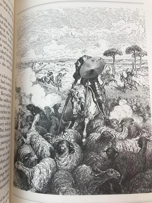 限量版！含藏书票 塞万提斯《堂吉诃德》 配多雷插图 富兰克林图书馆豪华皮装本 商品图11