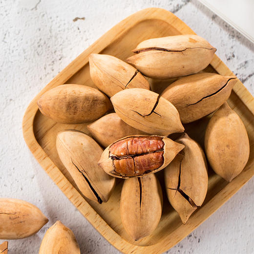 【自营】 刻凡 网红休闲食品系列碧根果348g*1罐 商品图3