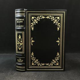 限量版！含藏书票 托马斯・曼《托马斯・曼：五个故事》 配插图 富兰克林图书馆豪华皮装本