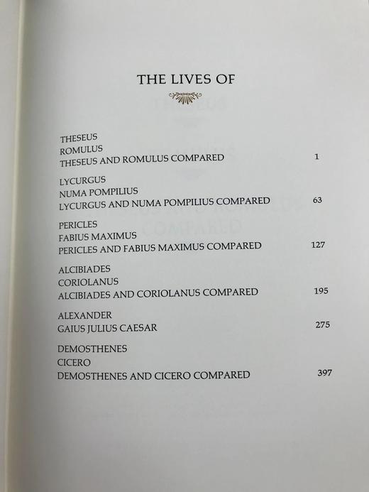 限量版！含藏书票 普鲁塔克《希腊罗马名人传》 配插图 富兰克林图书馆豪华皮装本 商品图5