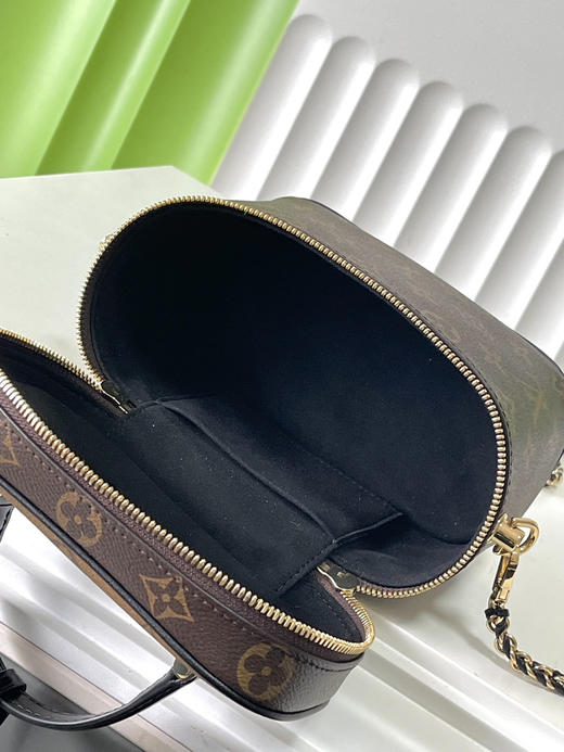 秋冬特惠💰750 原单LV M45165 尺寸：19×13×11cm VANITY 老花化妆包 变码芯片 商品图7