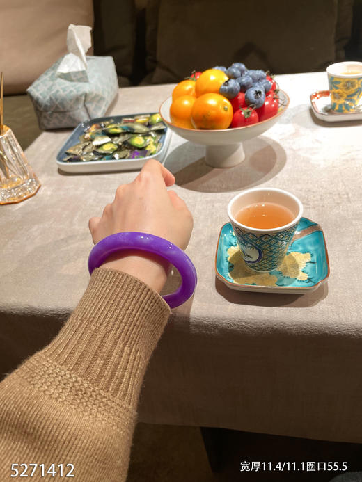 帝王紫圆镯【5271412】具体价格微信咨询 商品图7