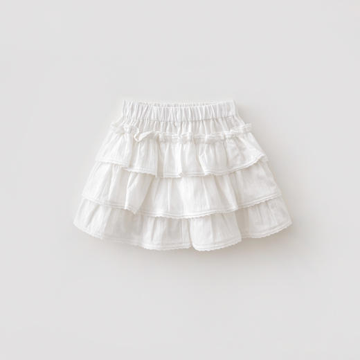 马克珍妮春日甜心女童花边蛋糕裙2026年春装新款560123 商品图4