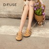 Dfuse迪芙斯2026春季新款镂空雕花半包头勃肯鞋拖鞋DFE1110077 商品缩略图10