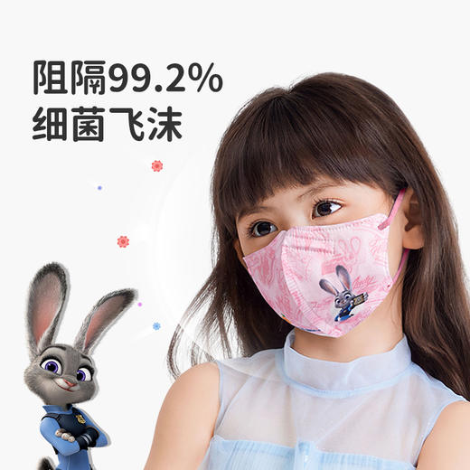 绿鼻子疯狂动物城联名|迪士尼儿童立体口罩 商品图1