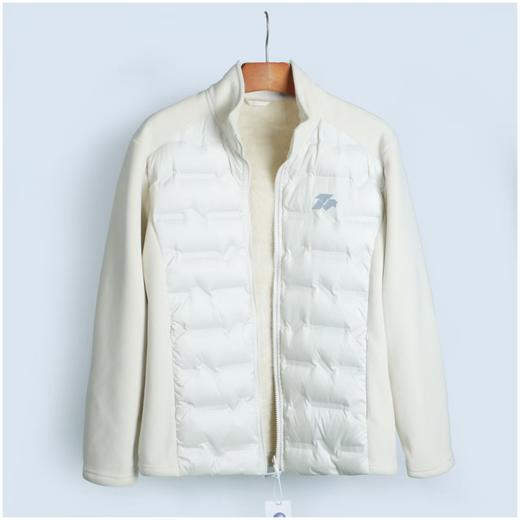 【25立领羽绒服】加绒款90鸭绒男女同款羽绒服摇粒绒保暖外套03h 商品图3