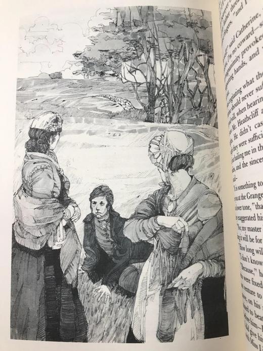 限量版！含藏书票 艾米莉・勃朗特《呼啸山庄》 配插图 富兰克林图书馆豪华皮装本 商品图8