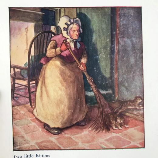 约20世纪早期 我的图画诗集 配大量精美彩色插图 精装18开 商品图9