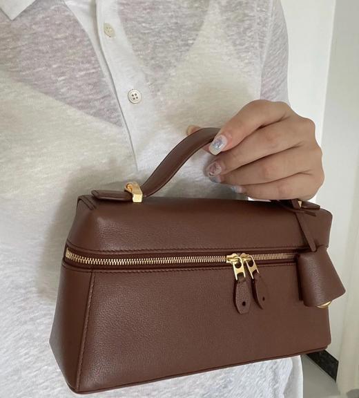 重磅推荐   L23新款盒子包   全皮Extre pocket手提包   饭盒包 中号斜挎包 商品图3