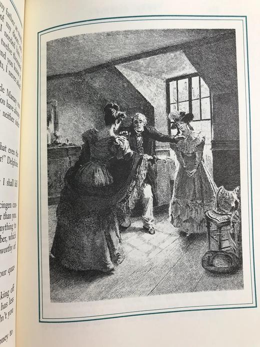 限量版！奥诺雷・德・巴尔扎克《高老头》 配插图 富兰克林图书馆豪华皮装本 商品图12