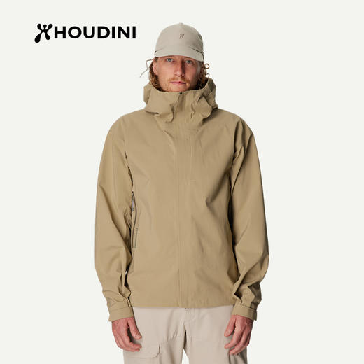 HOUDINI胡丁尼 Five to Nine Jacket 朝五晚九 男款户外防水冲锋衣夹克810022 商品图2