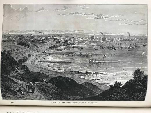 约19世纪后期 罗伯特·布朗宁《世界各国》（卷4） 约百幅版画插图 漆布精装16开 商品图7