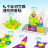 美乐童年儿童迷你小磁力片积木便携口袋方块mini磁贴铁盒旅行玩具 商品缩略图6