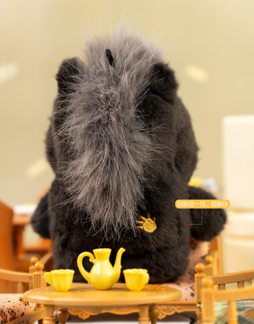 杭州西湖景区马年黑马玩偶毛绒文创挂件马年新年创意礼物 商品图4