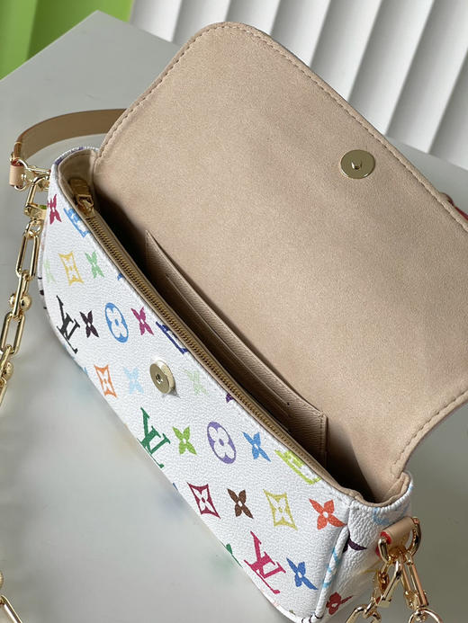 秋冬特惠💰680 原单LV M27492 尺寸：23.5×12×4.3cm CHAIN IVY 链条斜挎包 变码芯片 商品图7