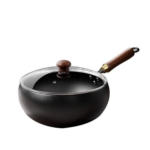 爆卖中！~高颜值纯铁手工大肚锅，宗师级别，免开锅，无涂层不粘家用炒菜锅，煎炒炖无所不能 商品图8