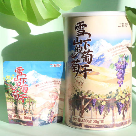 雪山下的葡萄干/四团吊干杏抱抱桶 商品图0