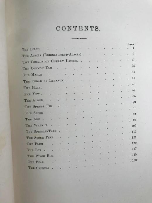 含藏书票！札尼斯朵夫工坊特装本！约1900年左右 常见树木图集（全2卷） 数十幅彩色版画插图 漆布精装32开 商品图5