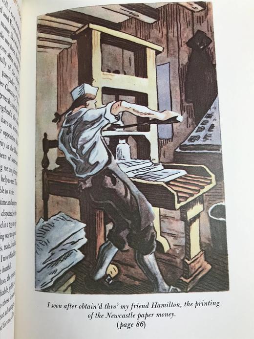 限量版！本杰明・富兰克林《本杰明・富兰克林自传》  配插图 富兰克林图书馆豪华皮装本 商品图10