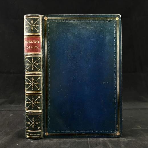 约19世纪后期 伊夫林日记 全真皮精装36开 商品图0