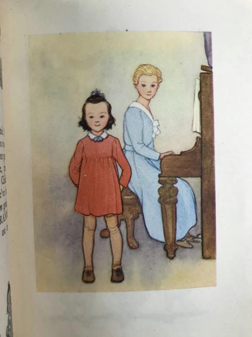 1947年 阿米莉亚安妮举办音乐会 配精美彩色儿童插画 精装32开 商品图6