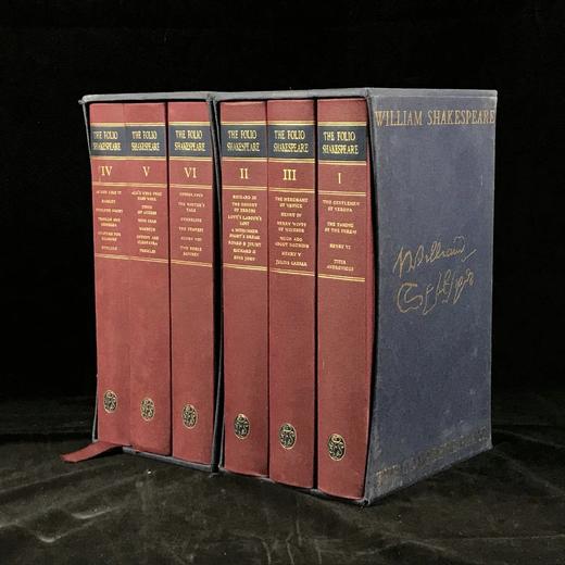 莎士比亚戏剧全集（全6卷） 配插图 弗里欧书社函装本 商品图0