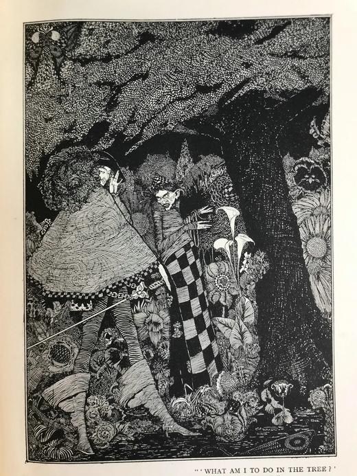 1930年 安徒生童话 哈利·克拉克暗黑新艺术风彩色插图 漆布精装16开 商品图8