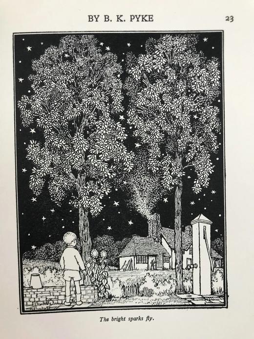 约20世纪早期 欢乐街诗集 多位艺术家绘制精美插图 精装32开 商品图11