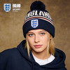 【官方正版】英格兰国 家队 | 字母毛线帽蓝白色复古针织帽 商品缩略图1