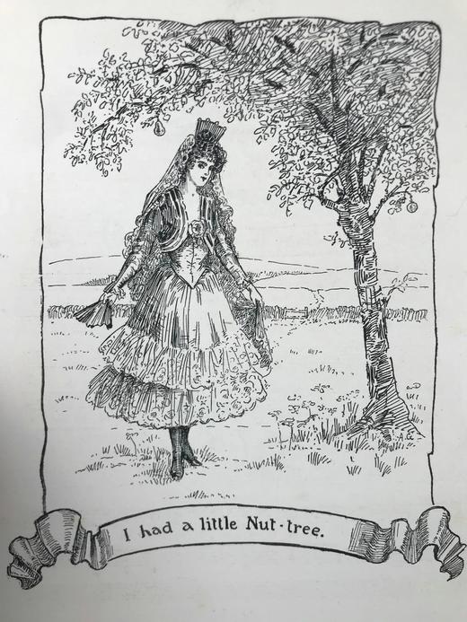 约20世纪早期 童谣乐谱集 阿历克斯·格赖恩精美插图 布脊精装16开 商品图7