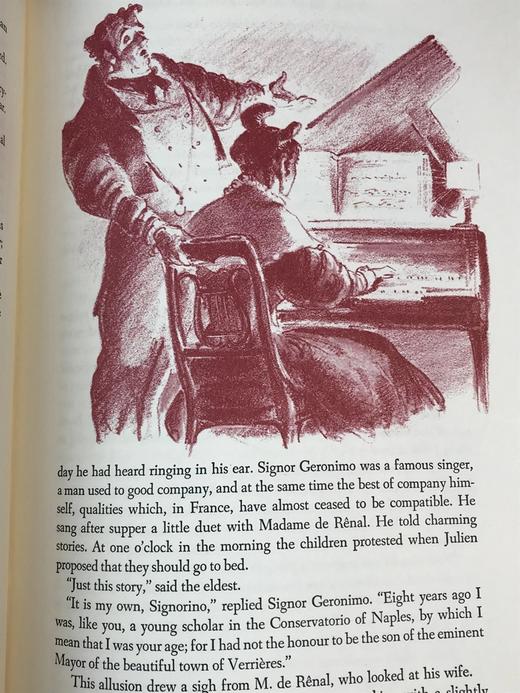 司汤达《红与黑》配多幅精美彩色插图 豪华皮装 商品图12