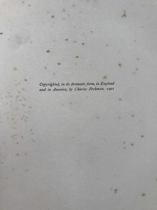 1901年 詹姆斯·巴里《名门街》 休·汤姆森22幅彩色手工贴图 漆布精装16开 商品图2