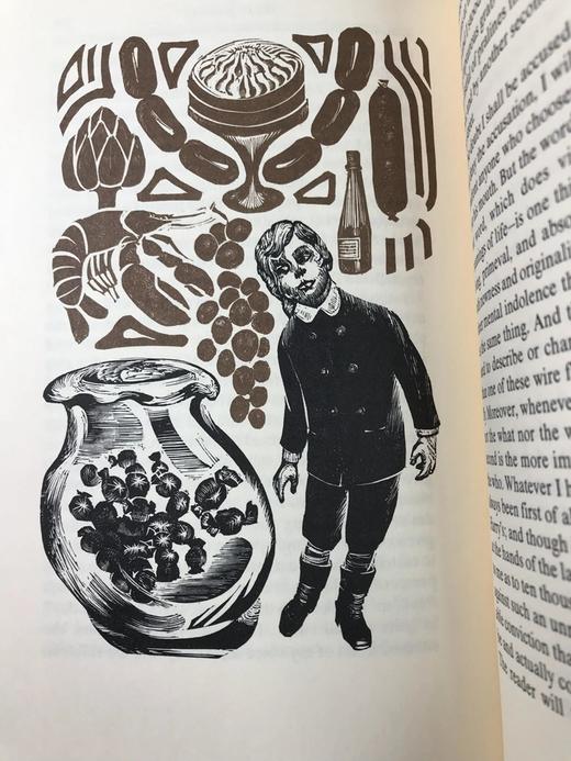 限量版！托马斯・曼《托马斯・曼：五个故事》 配插图 富兰克林图书馆豪华皮装本 商品图5