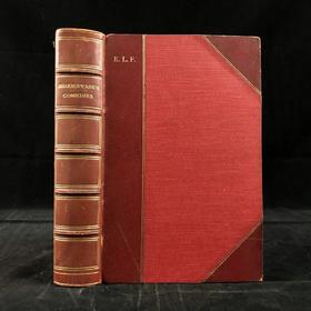 工坊特装本！1911年 莎士比亚喜剧集 配插图 真皮精装32开