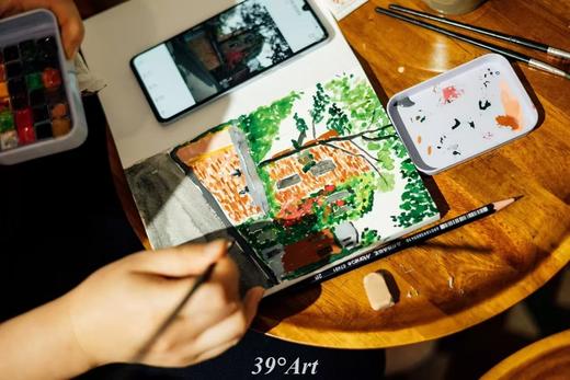 【年终狂欢】一口价！钢笔淡彩入门班 | 8节 商品图2